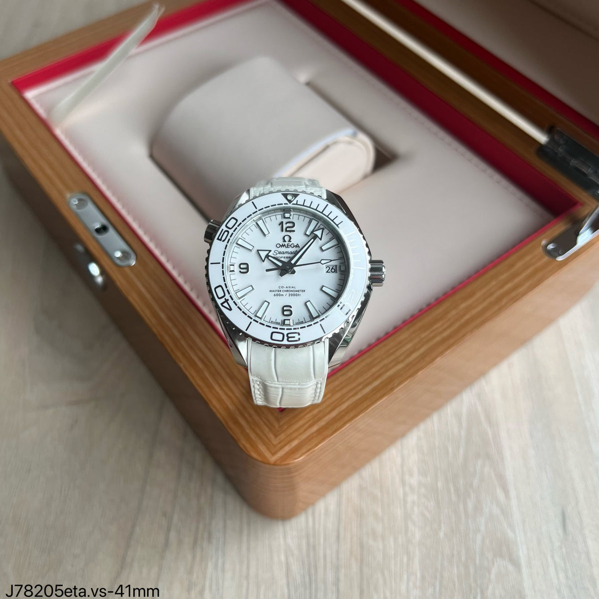 OMEGA SEAMASTER 41M BRANCO SUPER CLONE