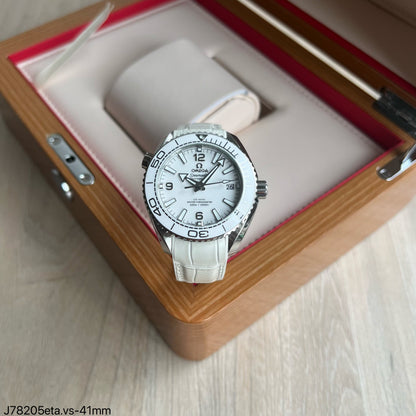 OMEGA SEAMASTER 41M BRANCO SUPER CLONE
