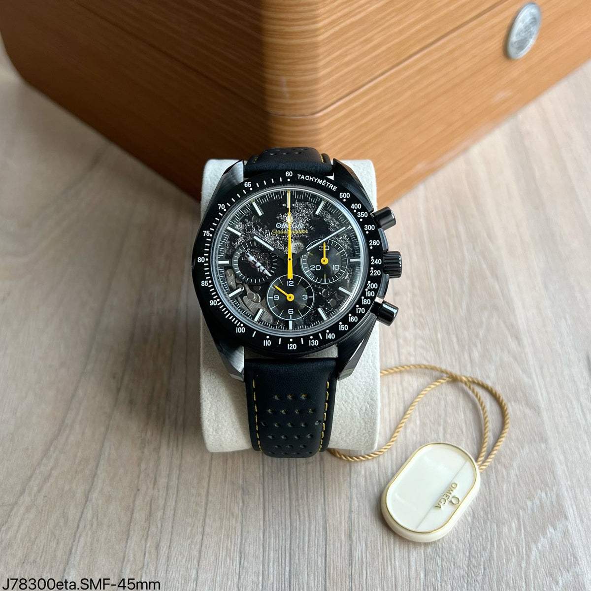OMEGA SPEEDMASTER PRETO 44MM SUPER CLONE