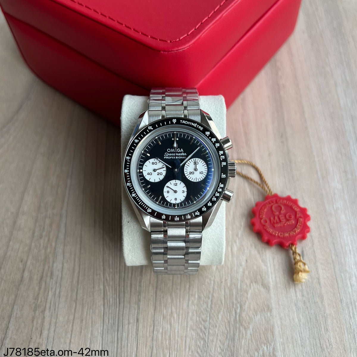 OMEGA SPEEDMASTER PROFESSIONAL 42MM PRETO SUPER CLONE