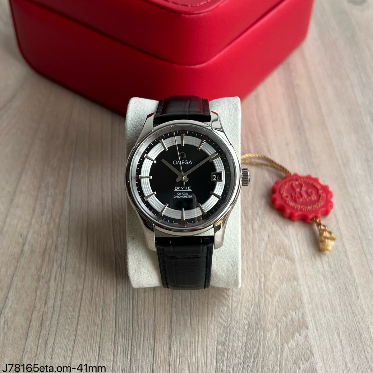OMEGA DE VILLE 41MM PRETO SUPER CLONE