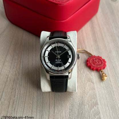 OMEGA DE VILLE 41MM PRETO SUPER CLONE