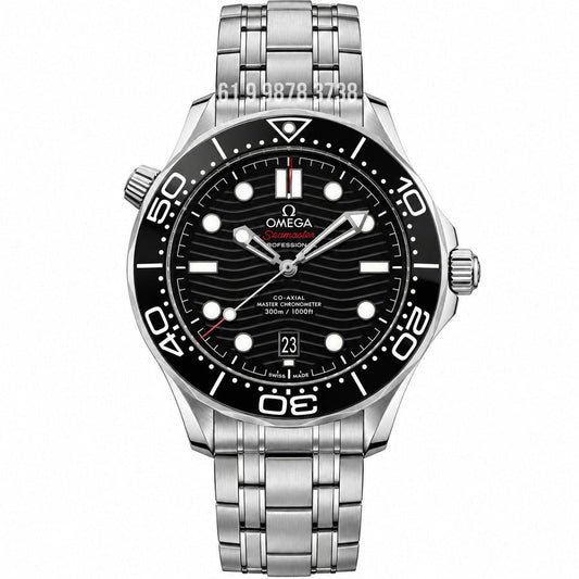 OMEGA SEAMASTER DIVER 300M PRETO 42MM SUPER CLONE