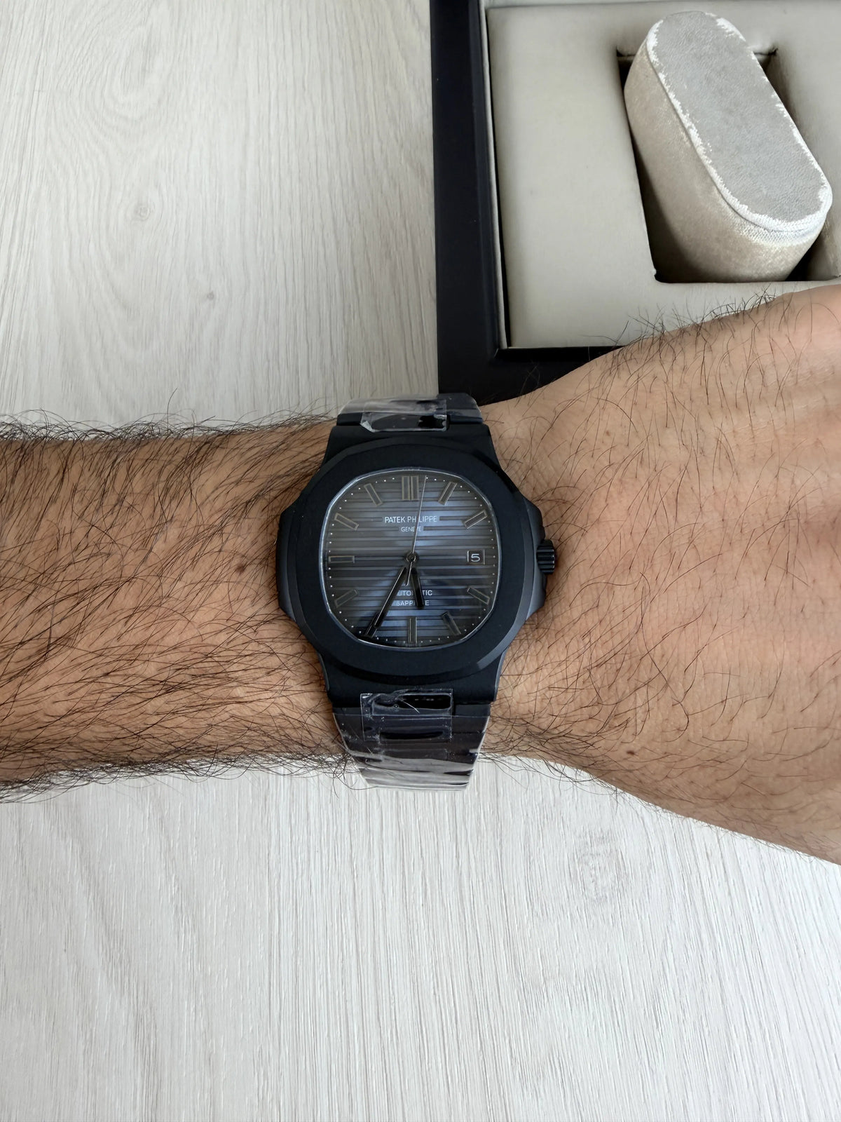 PATEK PHILIPPE NAUTILUS PRETO  AZUL 40MM