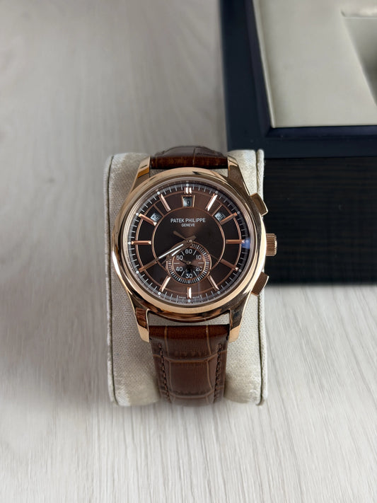 PATEK PHILIPPE ANNUAL CALENDAR ROSE AUTOMATICO 40MM