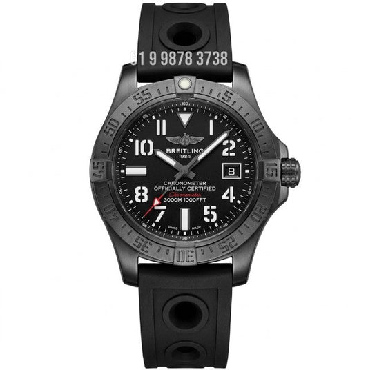 BREITLING ETA AVENGER BLACK SEAWOLF SUPER CLONE