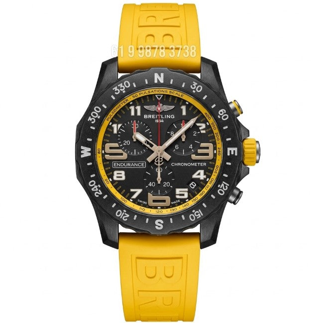 BREITLING ENDURANCE PRO LIGHT AMARELO 44MM SUPER CLONE