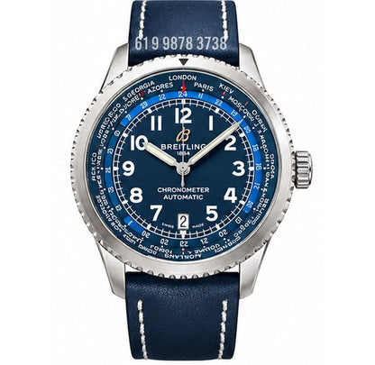 BREITLING CHRONOMETER 41MM PRATA SUPER CLONE