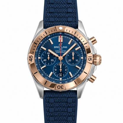 BREITLING CHRONOMAT MISTO BORRACHA 44MM SUPER CLONE