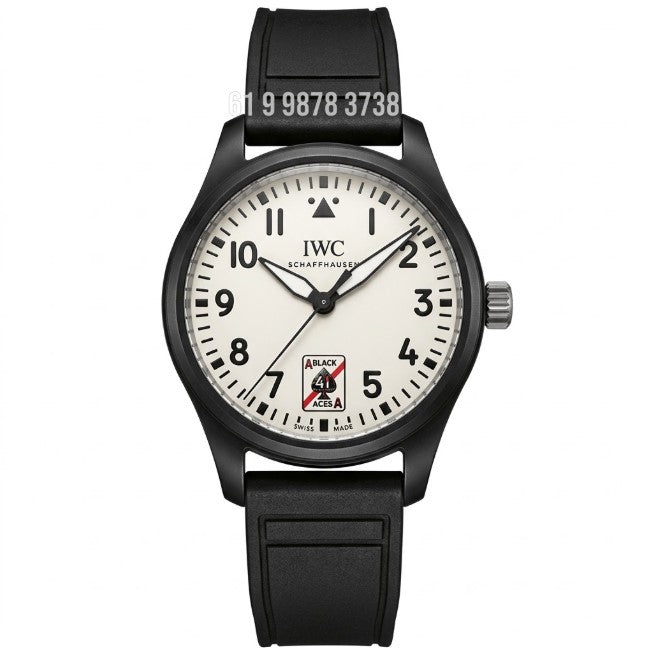 IWC PILOT WATCH BLACK ACES 41MM SUPER CLONE