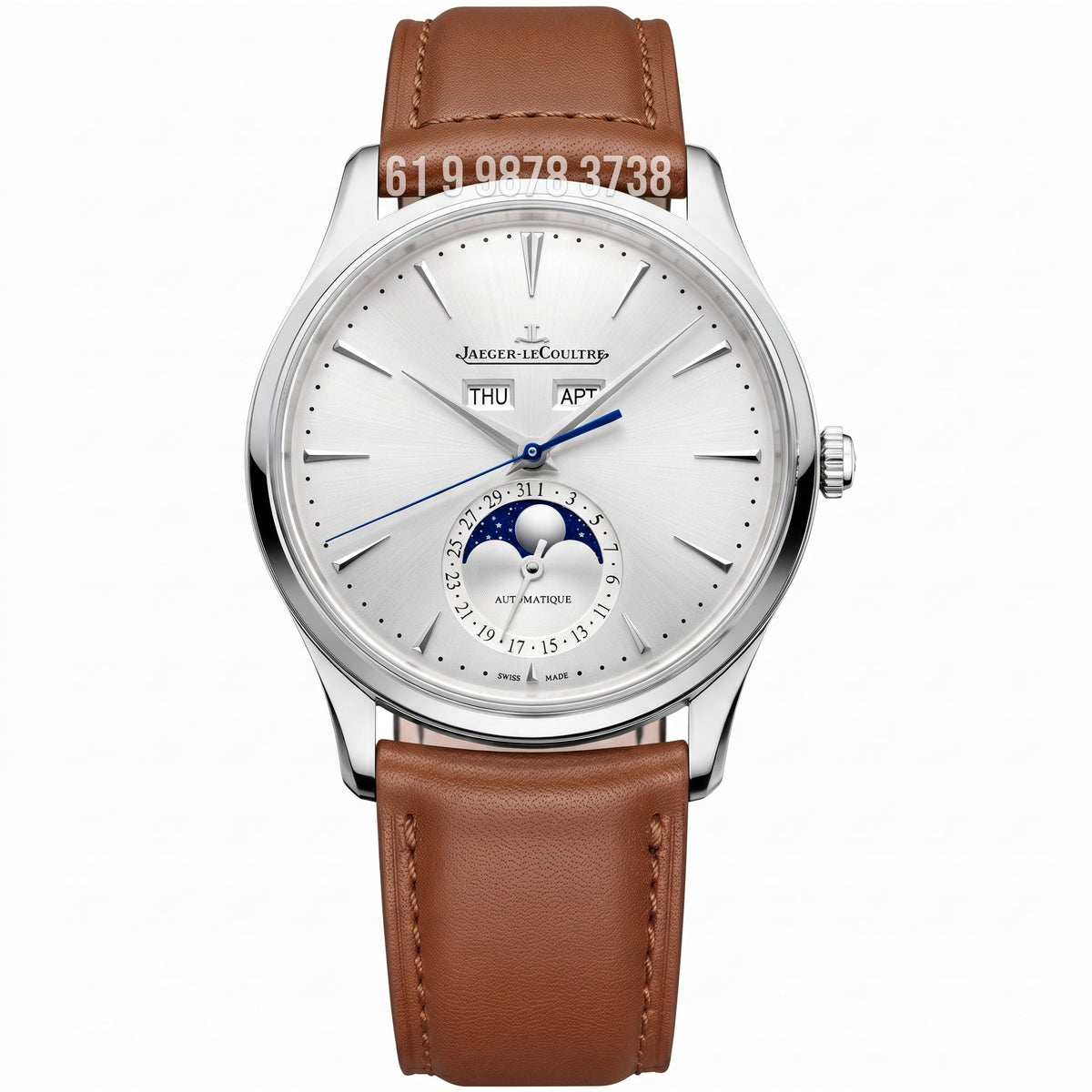 JAEGER-LECOULTRE MASTER PRATA  SUPER CLONE