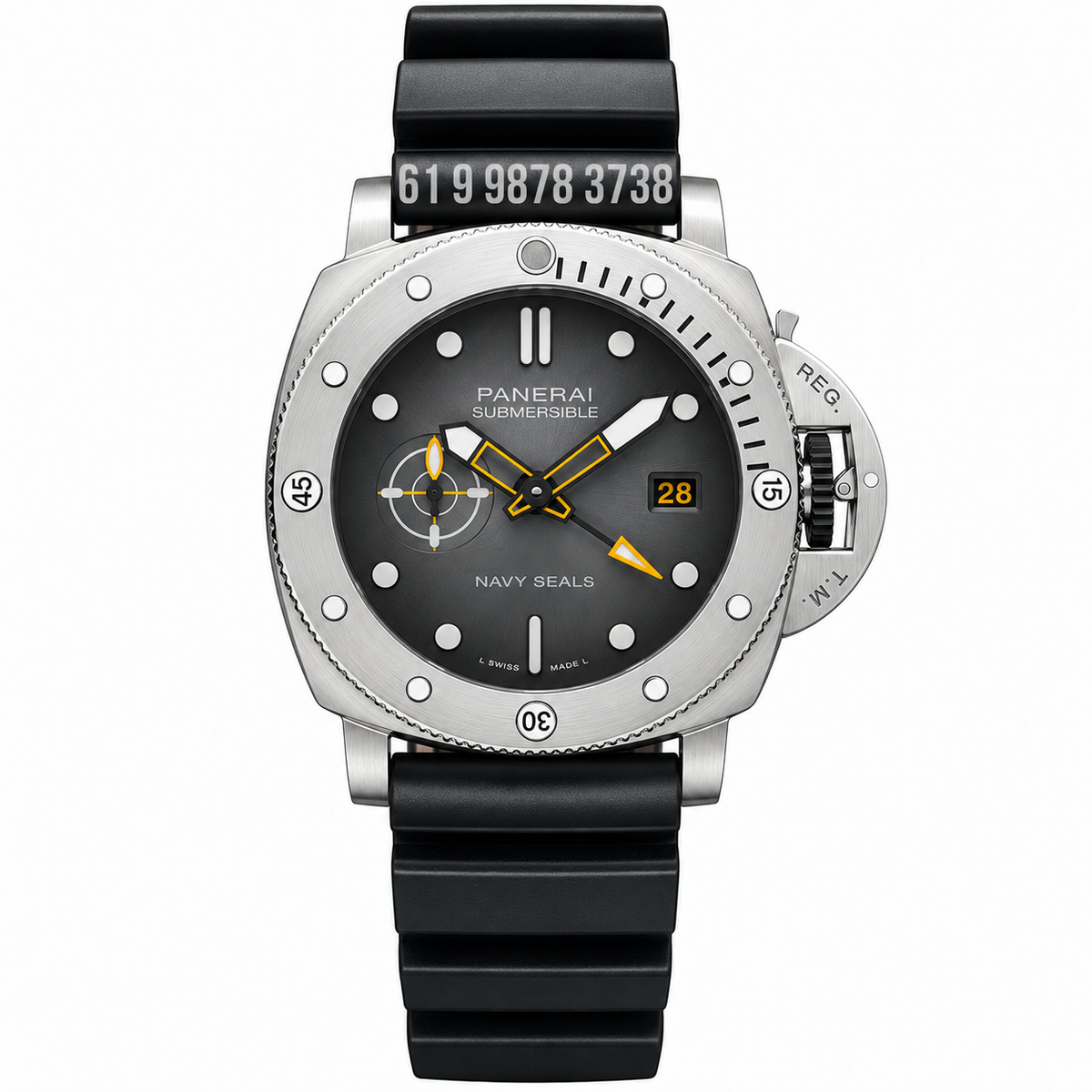 PANERAI SUBMERSIBLE ETA J38200 SUPER CLONE