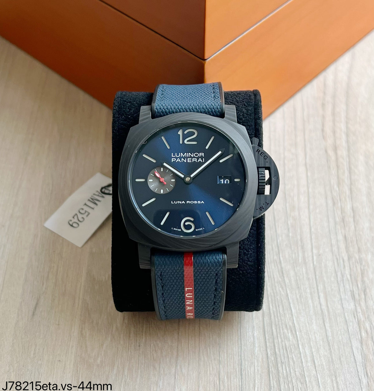 PANERAI LUMINOR LUNA ROSSA PRETO SUPER CLONE
