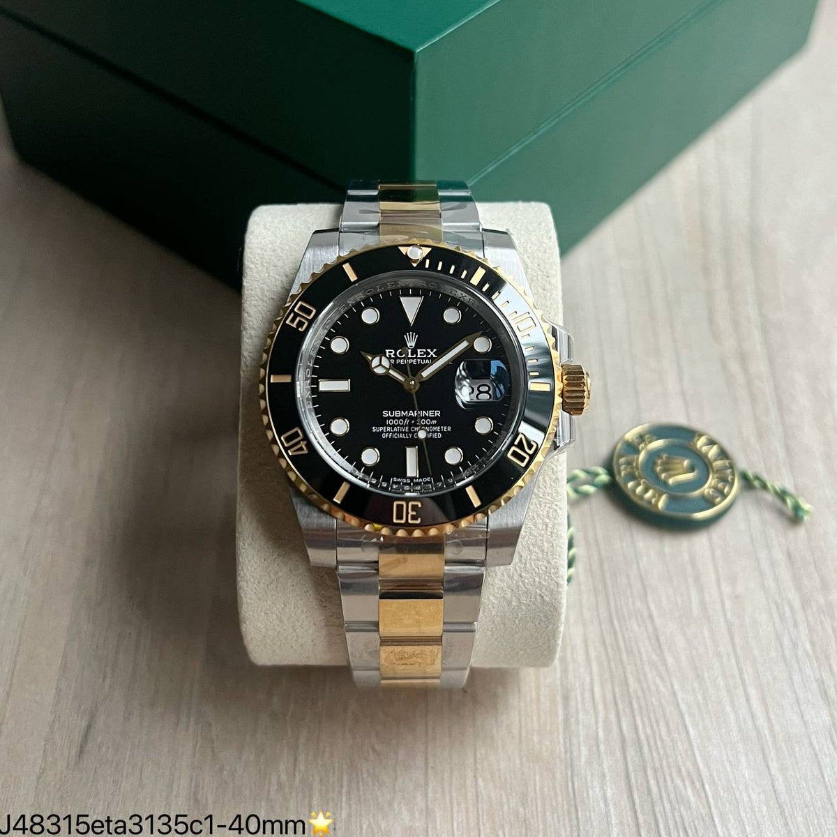 ROLEX SUBMARINER MISTO ETA 3135 J48315 SUPER CLONE