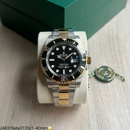 ROLEX SUBMARINER MISTO ETA 3135 J48315 SUPER CLONE