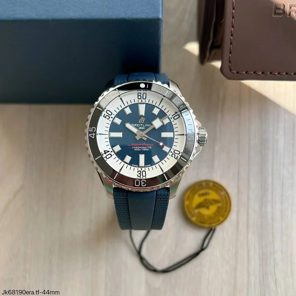 BREITLING SUPEROCEAN ETA Azul SUPER CLONE