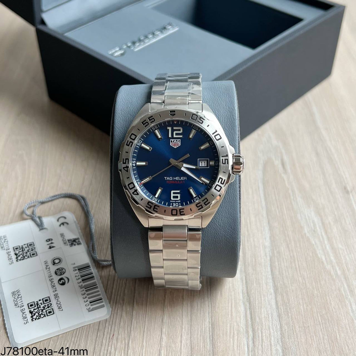 TAG HEUER FORMULA 1 BLUE ETA J78100 SUPER CLONE