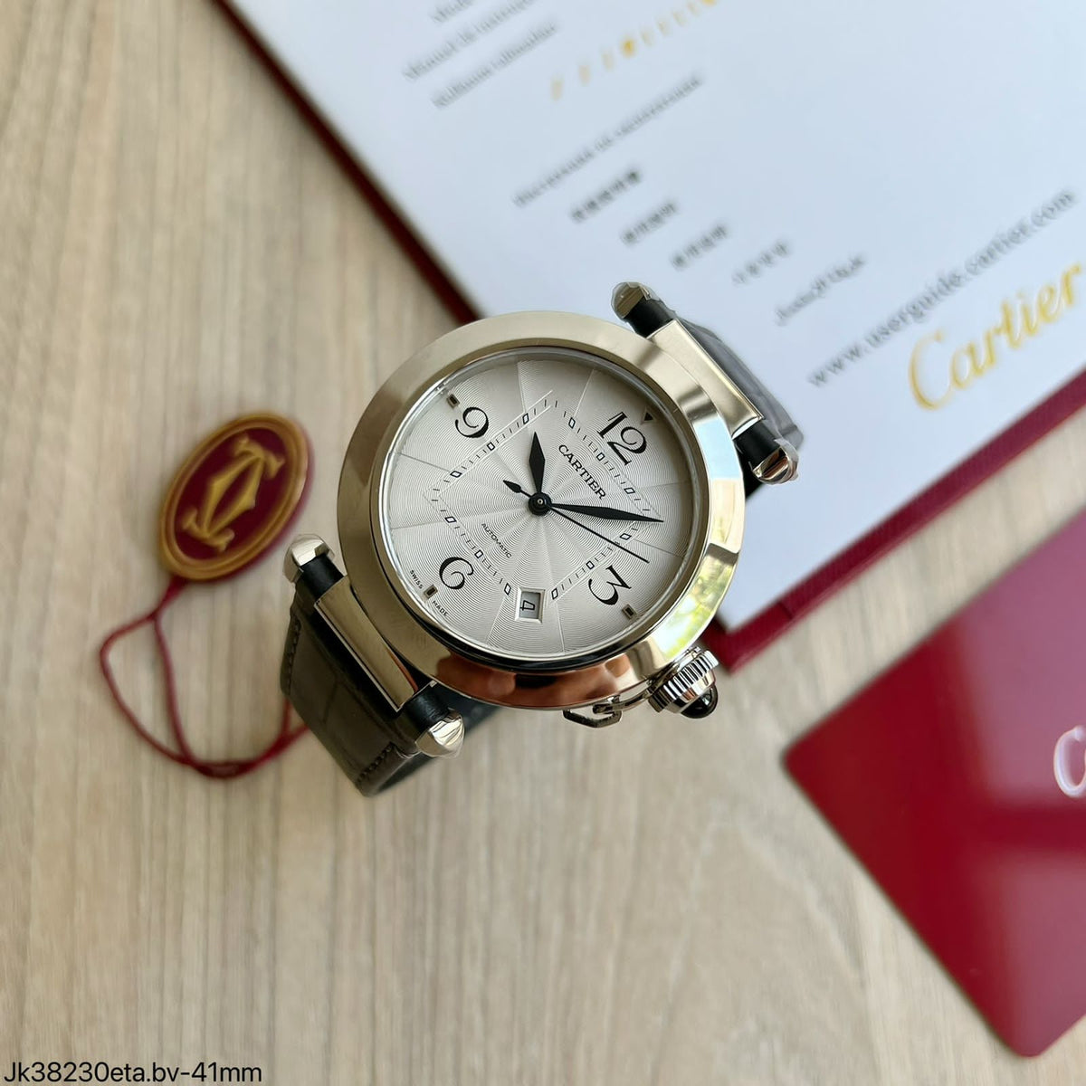 Cópia de CARTIER PASHA ETA .VC JK38230 SUPER CLONE