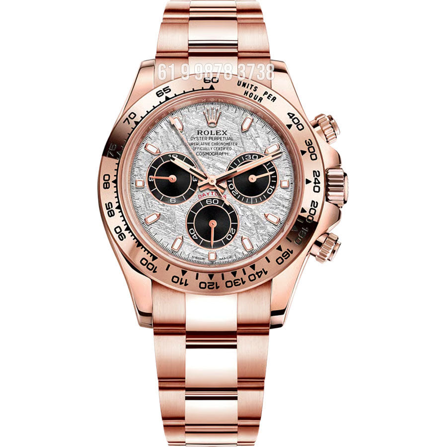 ROLEX DAYTONA 116505 ETA ROSE METEORITE SUPER CLONE