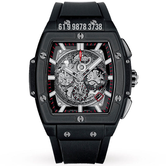 HUBLOT SPIRIT OF BIG BANG PRATA 42MM SUPER CLONE