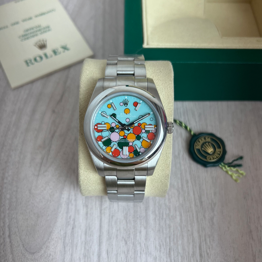 ROLEX OYSTER PERPETUAL PRATA BUBBLES 41MM