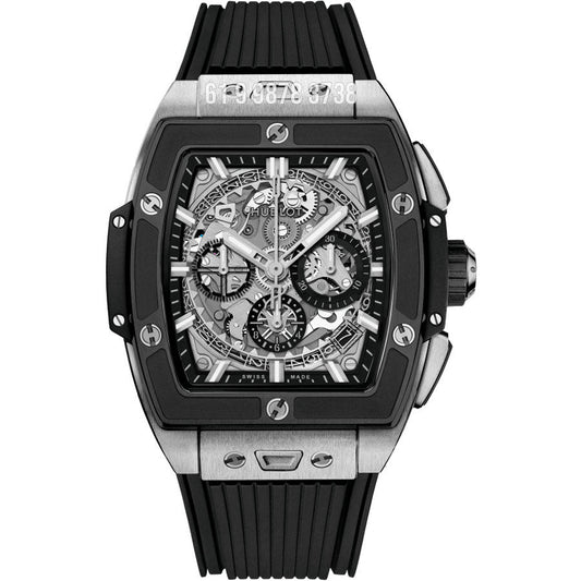 HUBLOT SPIRIT OF BIG BANG PRATA 42MM SUPER CLONE