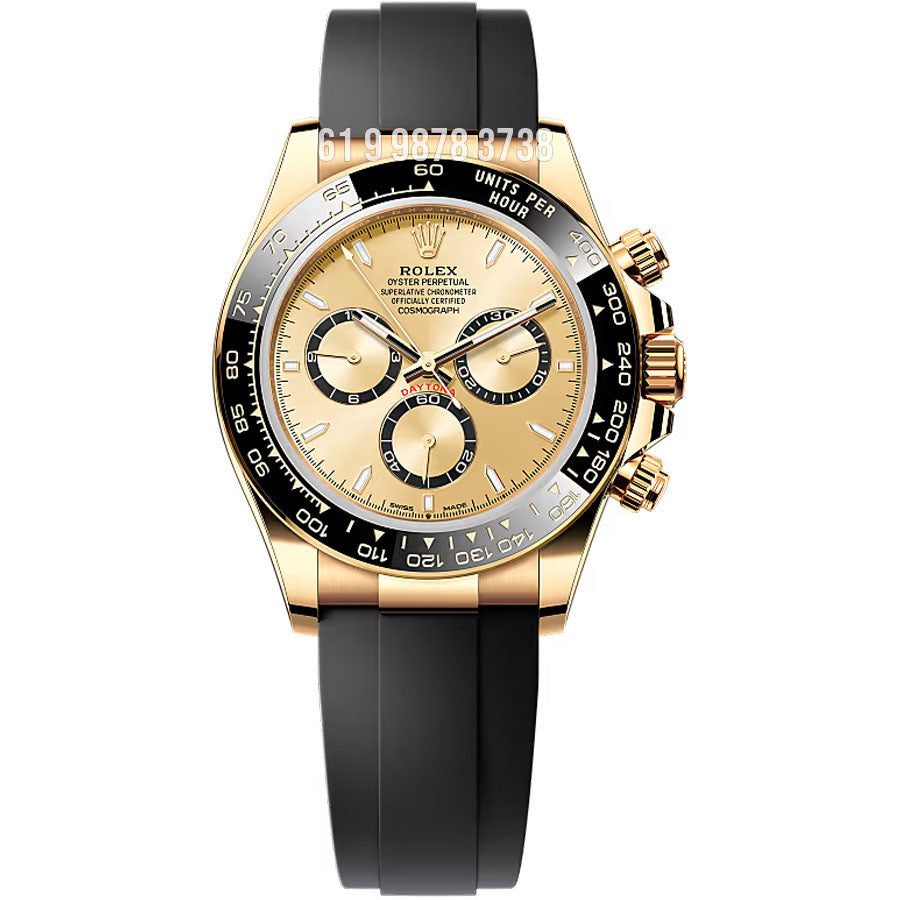 ROLEX DAYTONA 126518LN ETA  GOLD OYSTER FLEX SUPER CLONE