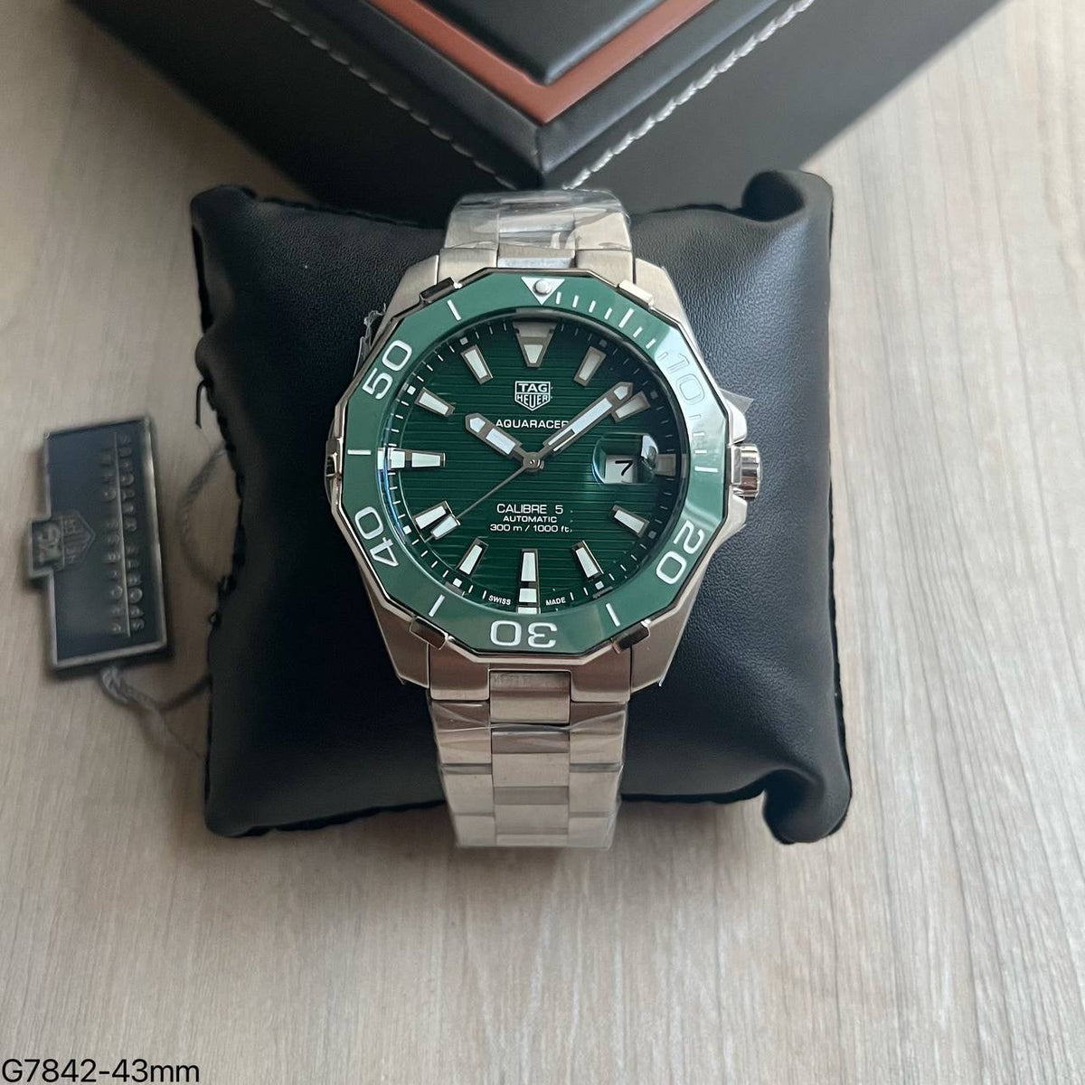 TAG HEUER AQUARACER VERDE AUTOMÁTICO 43MM