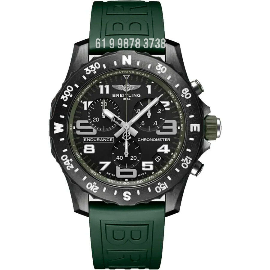 BREITLING ENDURANCE PRO GREEN ETA SUPER CLONE