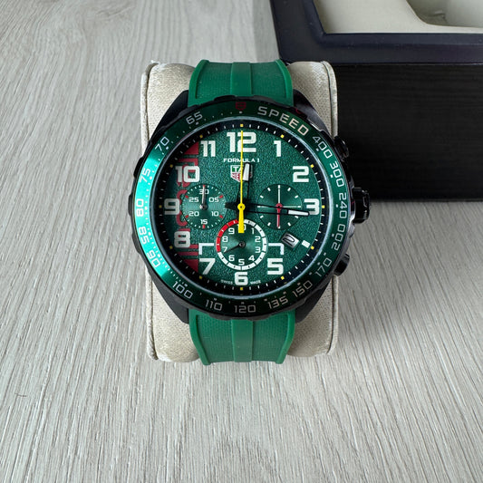TAG HEUER F1 FORMULA 1 PRETO VERDE 43MM