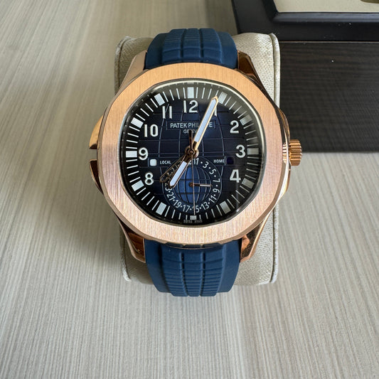 PATEK PHILIPPE AQUANAUT ROSE AZUL 40MM