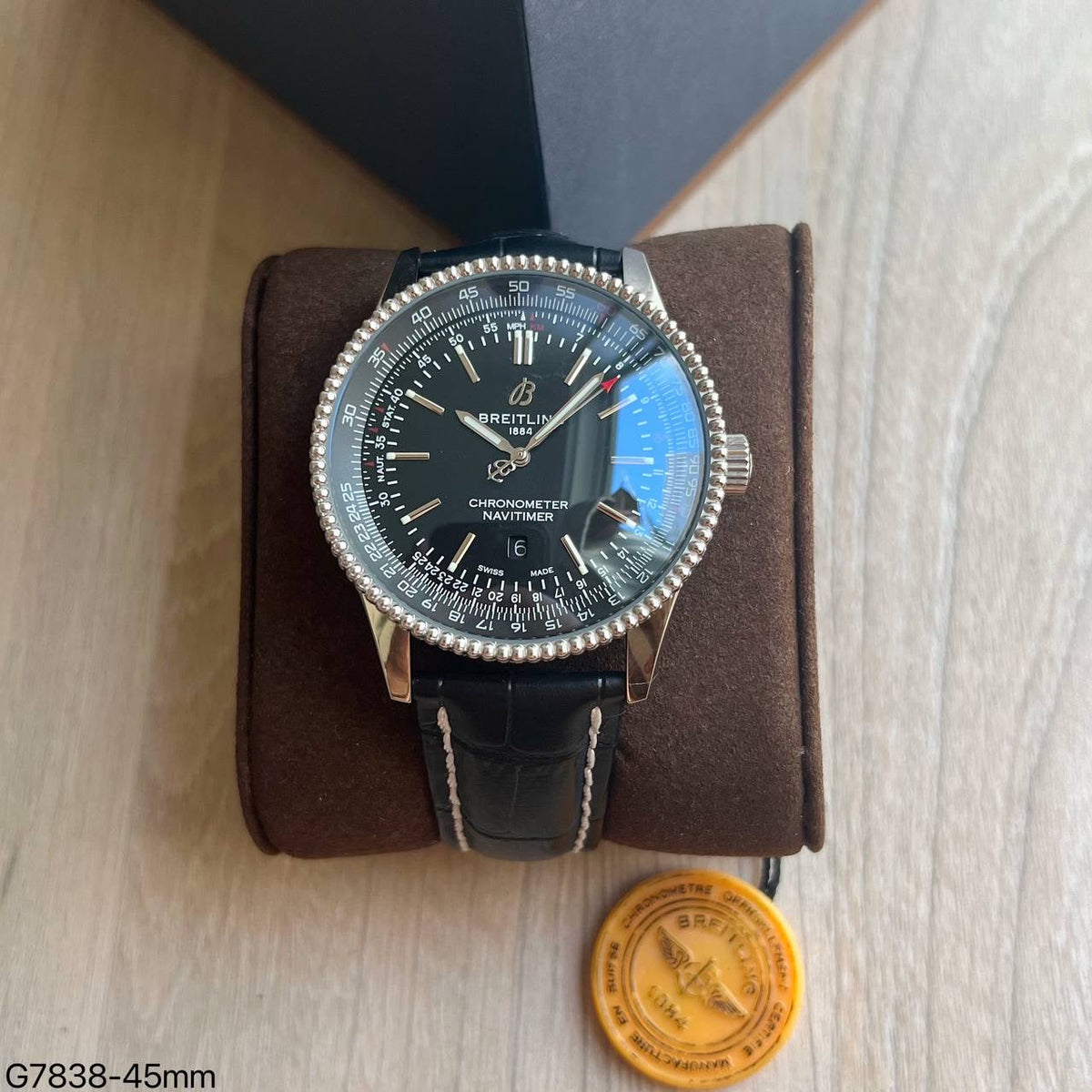 BREITLING NAVITIMER PRETO AUTOMÁTICO 44MM