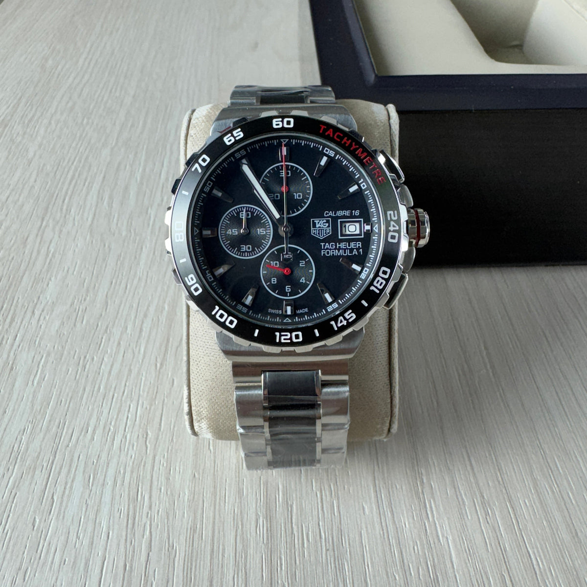 TAG HEUER F1 FORMULA 1 CALIBRE 16 PRATA 44MM