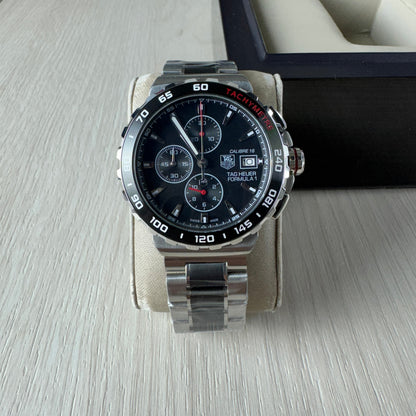 TAG HEUER F1 FORMULA 1 CALIBRE 16 PRATA 44MM