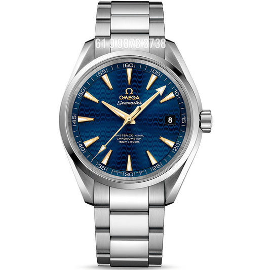 OMEGA SEAMASTER AQUATERRA AZUL ETA SUPER CLONE