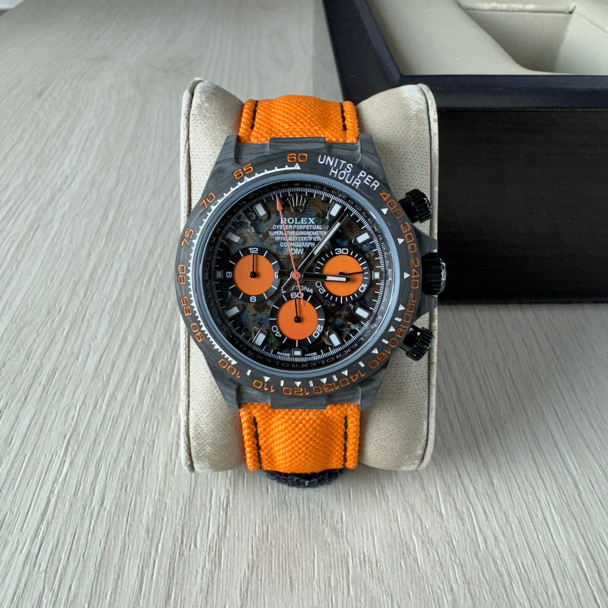 ROLEX DAYTONA DIW CARBONO LARANJA 40MM