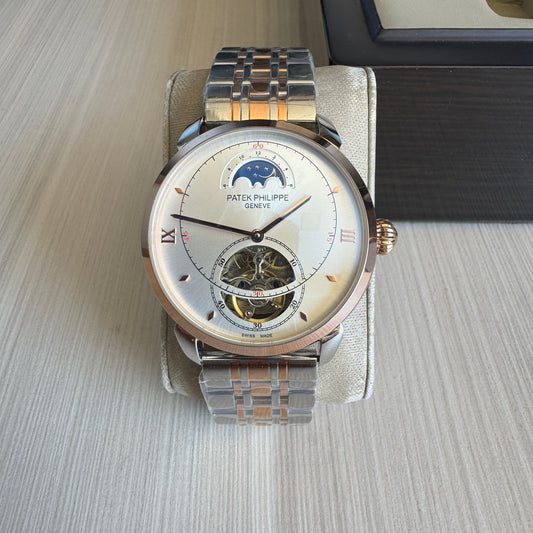 PATEK PHILIPPE PRATA ROSE AUTOMATICO 43MM