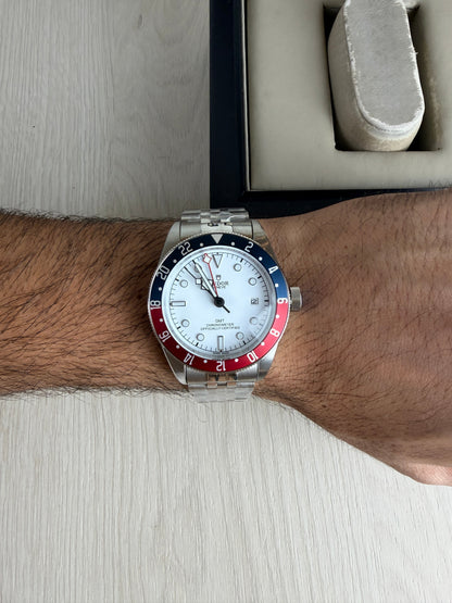 TUDOR BLACK BAY PRATA PEPSI 41M