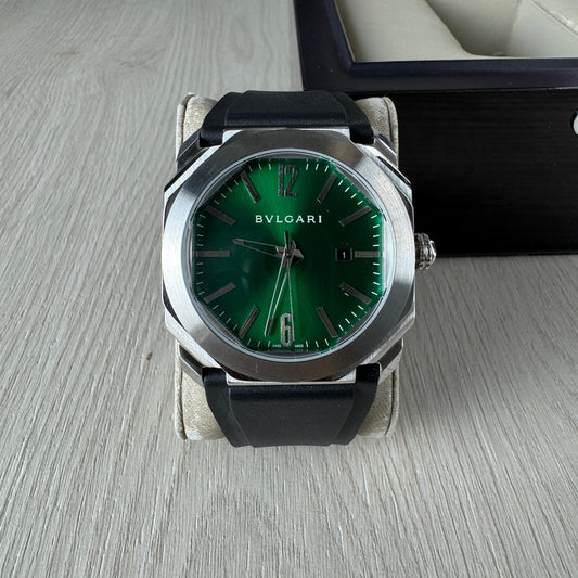 BVLGARI OCTO PRATA VERDE 44MM