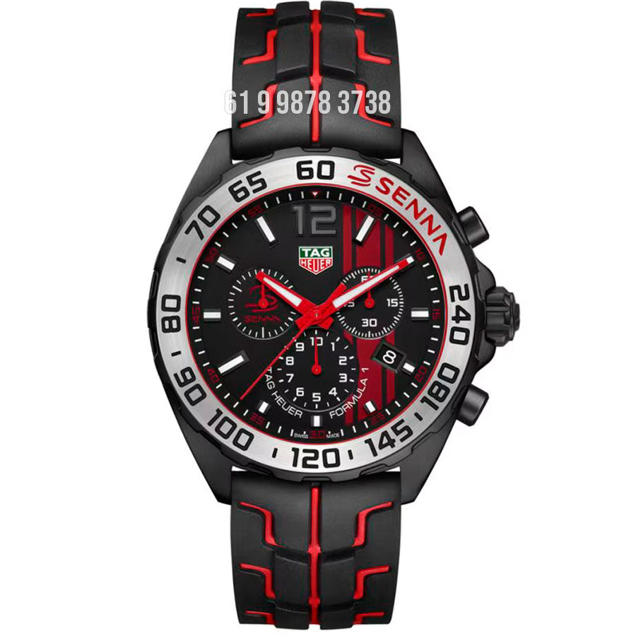 TAG HEUER FORMULA 1 SENNA ETA J581100 SUPER CLONE