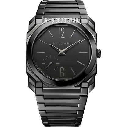 BVLGARI OCTO BLACK ETA J68220 SUPER CLONE