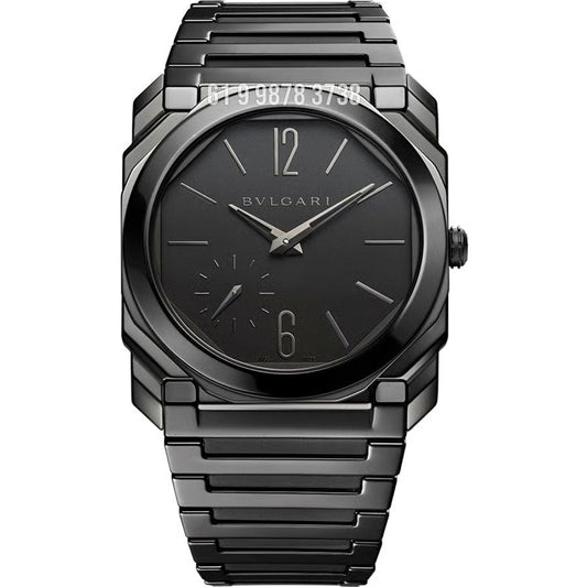 BVLGARI OCTO BLACK ETA J68220 SUPER CLONE