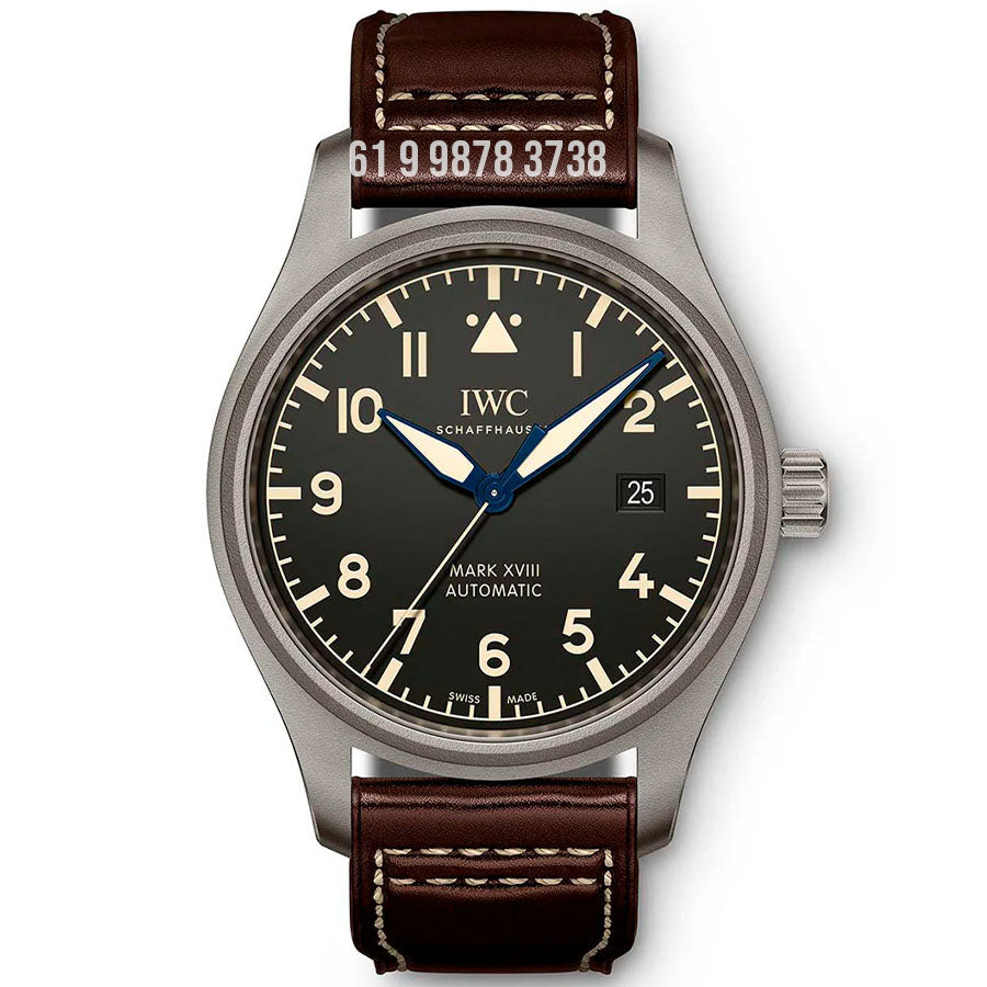IWC MARK XVIII CINZA PRETO 41MM SUPER CLONE