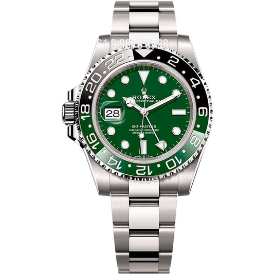 ROLEX GMT MASTER II PRATA VERDE SUPER CLONE