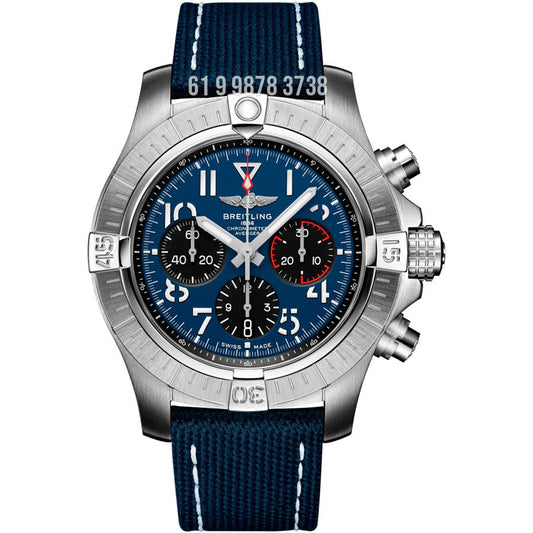 BREITLING ETA AVENGER BLUE SUPER CLONE