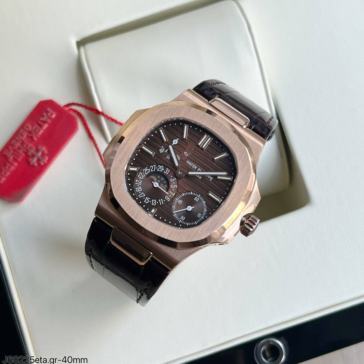 PATEK PHILIPPE NAUTILUS 40MM ROSE SUPER CLONE