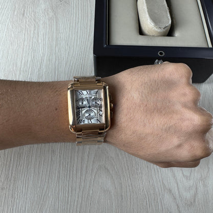 CARTIER TANK ROSE 34MM X 44MM