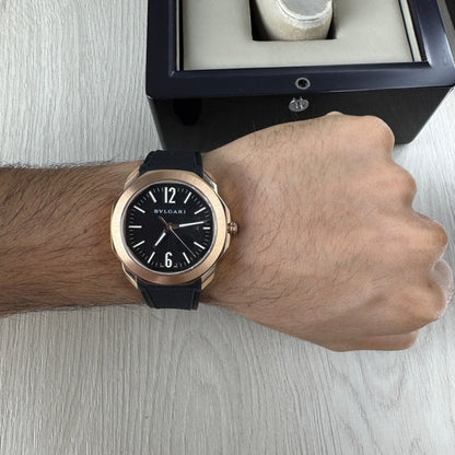 BVLGARI OCTO ROSE PRETO 44MM