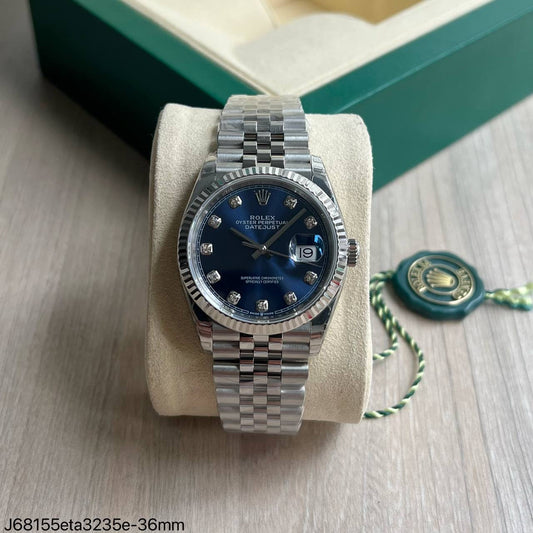 ROLEX DATEJUST 36MM AZUL JUBILEU 126234 SUPER CLONE