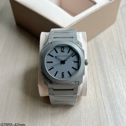 BVLGARI OCTO CINZA AUTOMATICO 42MM